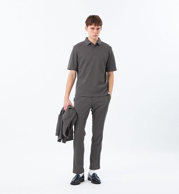 MACKINTOSH PHILOSOPHY「スキッパーポロ ミニワッフル」|Tシャツ・カットソー|