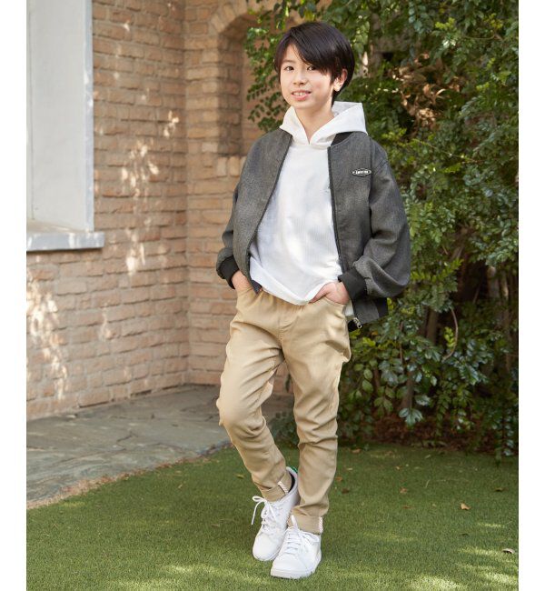 ikka kids「【親子コーデ】リネンライクブルゾン（110~160cm）」|その他|