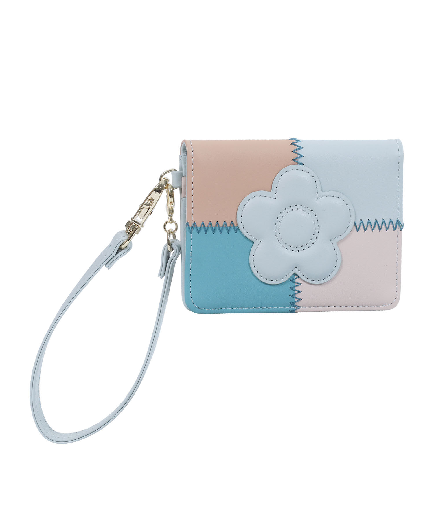 MARY QUANT「パッチワーク パスケース」|定期入れ|