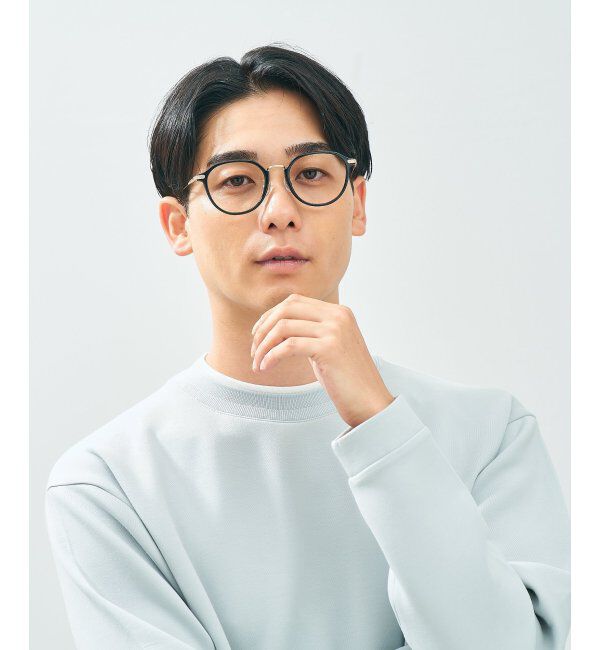  「Zoff｜UNITED ARROWS メガネ | [Casual] 伊達メガネ 度付き ユナイテッドアローズ   レンズ交換券付」|メガネ|