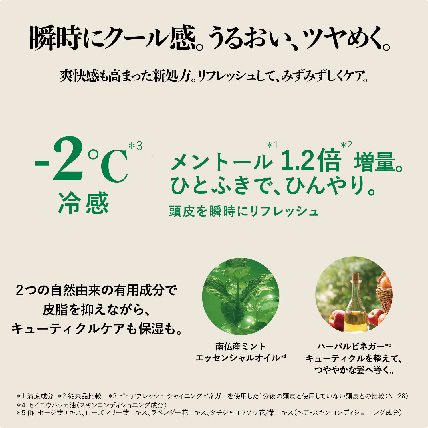 L&rsquo;OCCITANE「ピュアフレッシュ シャイニングビネガー」|洗い流さないトリートメント|