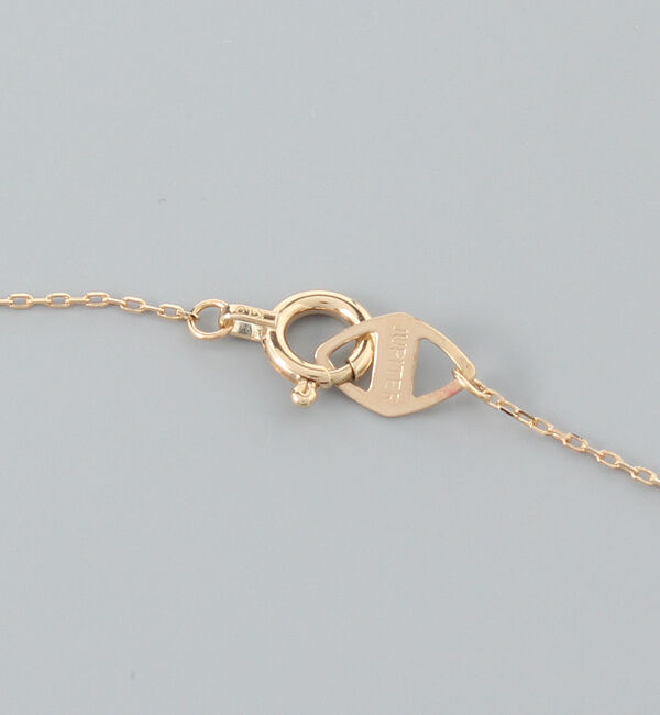 JUPITER「【シリーズ累計販売 4000点突破！】【K10】天然石ネックレス/10月誕生石/ピンクトルマリン」|ネックレス|