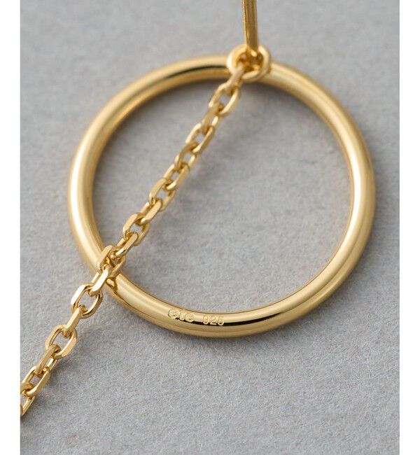 ete「サークル/チェーン ピアス」|ピアス|