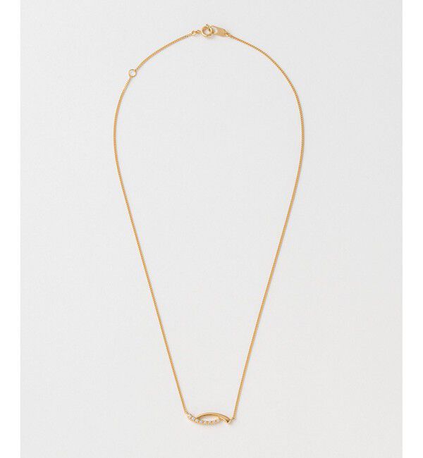 Jouete「ミニマル ジルコニア ネックレス」|ネックレス|