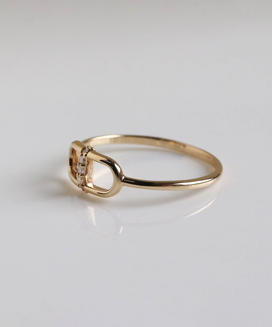  「ダイヤモンド リング  | K10YG〈ミラ〉」|リング|