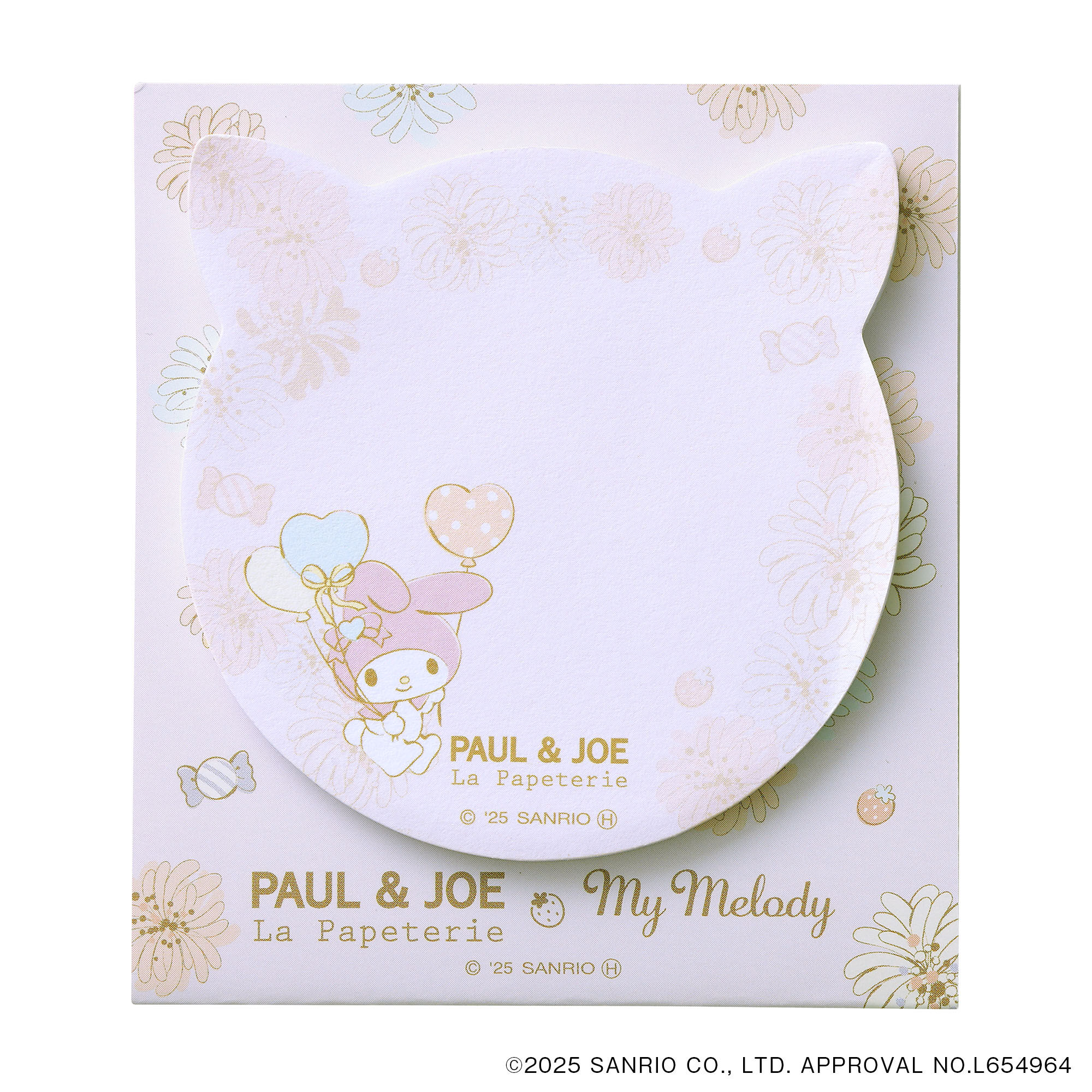 PAUL&JOE「付せん／ポール＆ジョーｘマイメロディ」|ステーショナリー|パープル