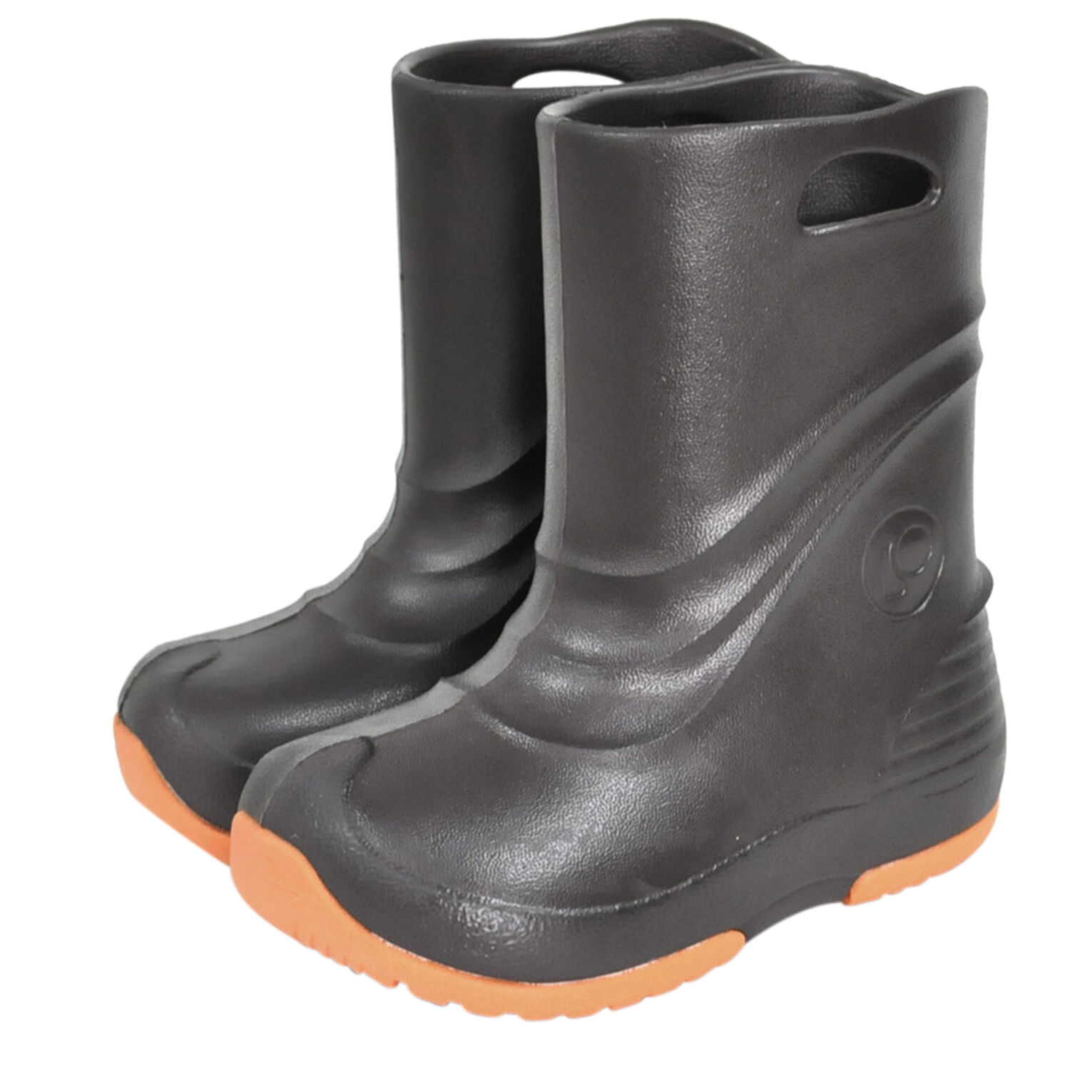 BACKYARD FAMILY「レインブーツ プーキーズ POOKIES 通販 ジュニア キッズ 子供 こども 防水 完全防水」|レインシューズ|ブラウン1