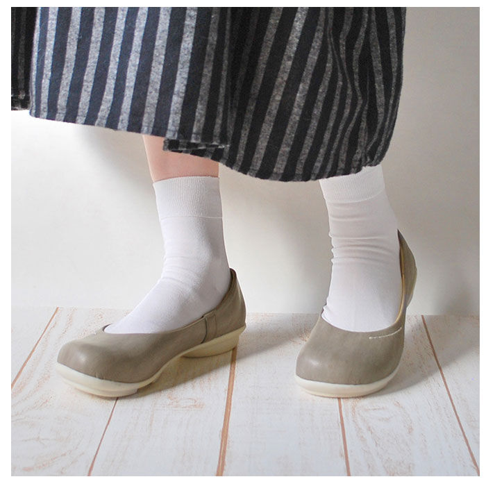 BACKYARD FAMILY「パンプス 痛くない 柔らかい 通販 べったんこ ローヒール スニーカー プレーンパンプス 痛くない」|パンプス|