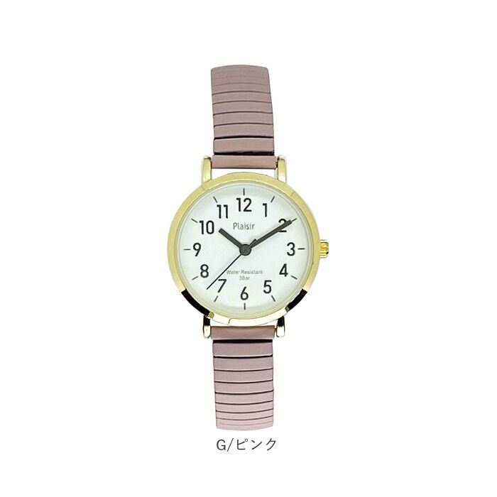 BACKYARD FAMILY「plaisir 時計 NTK-290 通販 腕時計 ニッケルフリー リストウォッチ レディース」|腕時計|