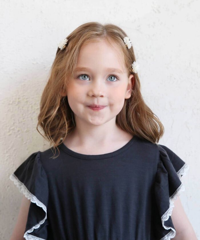 BACKYARD FAMILY「ヘアクリップ キッズ 2個セット 通販 ヘア クリップ 68012302 マーガレットミニクリップ」|その他|