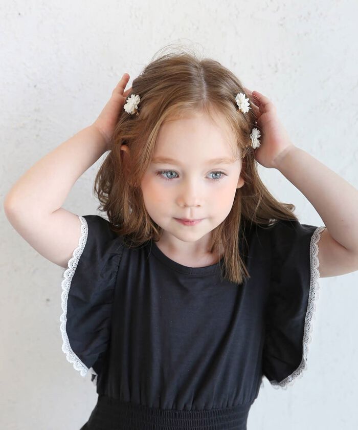 BACKYARD FAMILY「ヘアクリップ キッズ 2個セット 通販 ヘア クリップ 68012302 マーガレットミニクリップ」|その他|