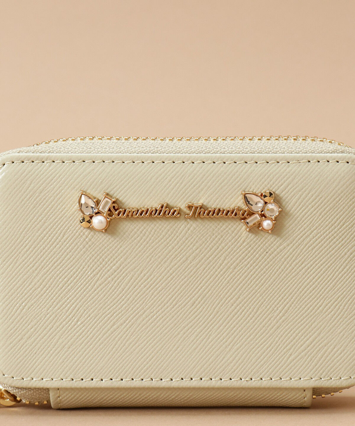 Samantha Thavasa「ラメレザービジュー キーケース」|キーケース|