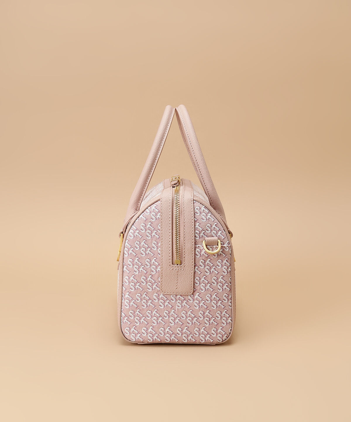 Samantha Thavasa「ST Jacquard シルエット ボストンバッグ」|ボストンバッグ|