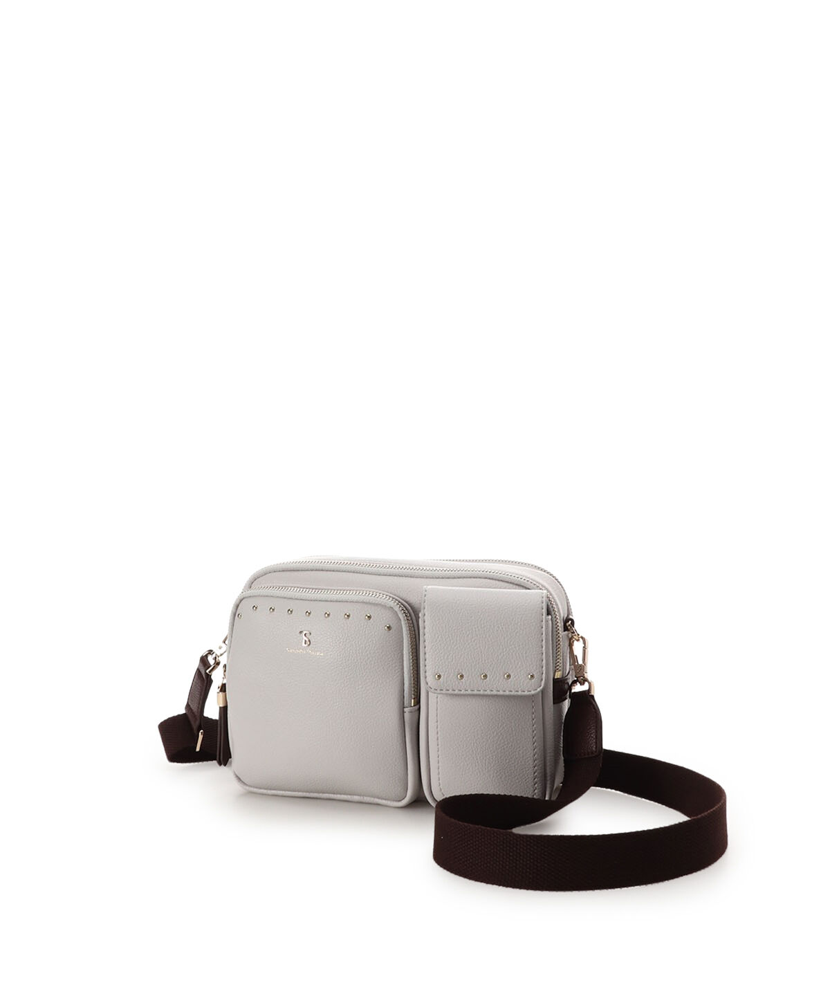 Samantha Thavasa「新スタッズスクエアショルダーバッグ」|ショルダー・メッセンジャー|