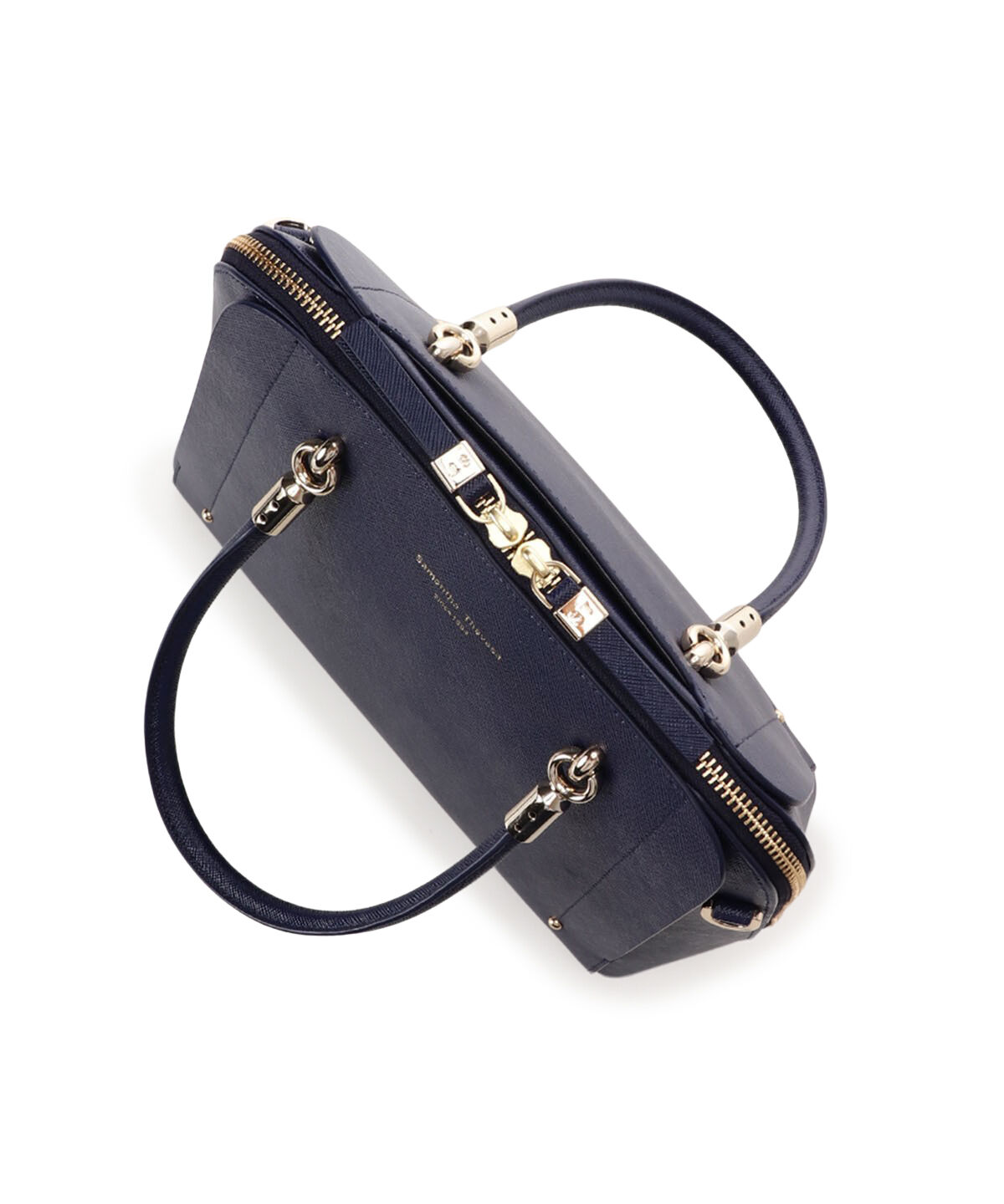 Samantha Thavasa「新アベクトワ パテントスプリットレザーハンドバッグ」|ハンドバッグ|