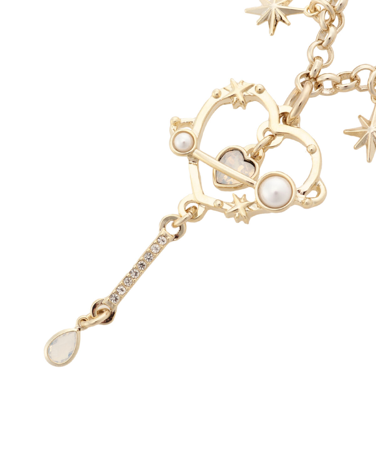 Samantha Thavasa「ハートビジュースターバッグチャーム」|チャーム・キーホルダー|