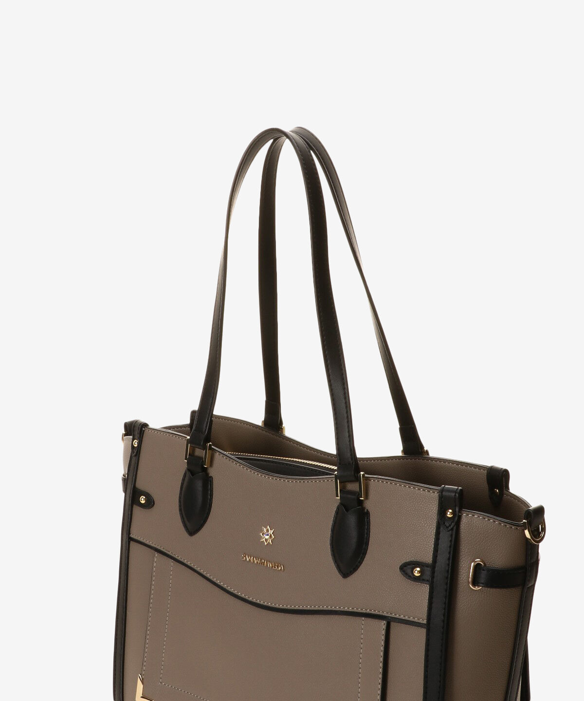 Samantha Vega「シンプルビジューA4トートバッグ」|トートバッグ|