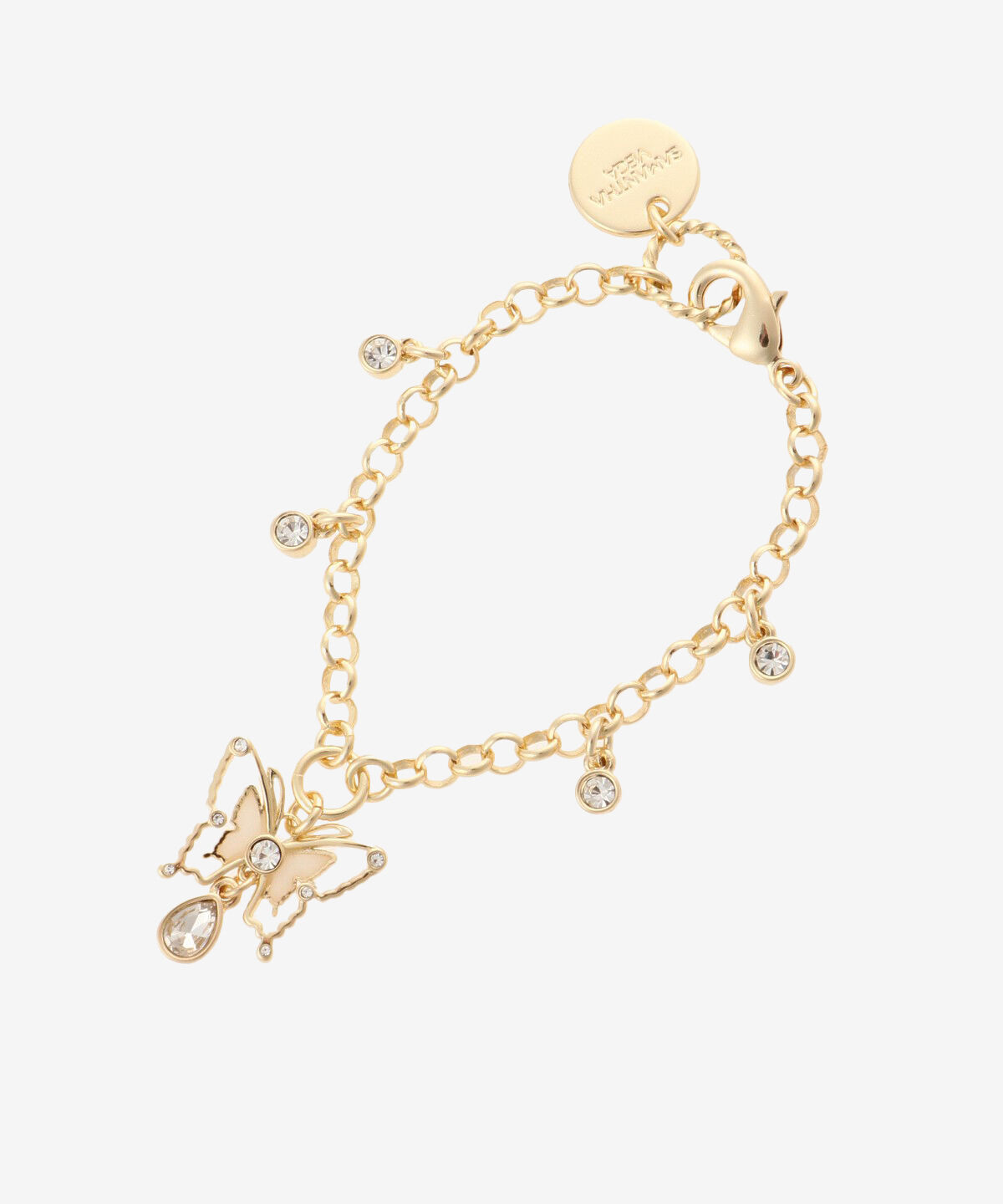 Samantha Vega「バタフライバッグチャーム」|チャーム・キーホルダー|オフホワイト