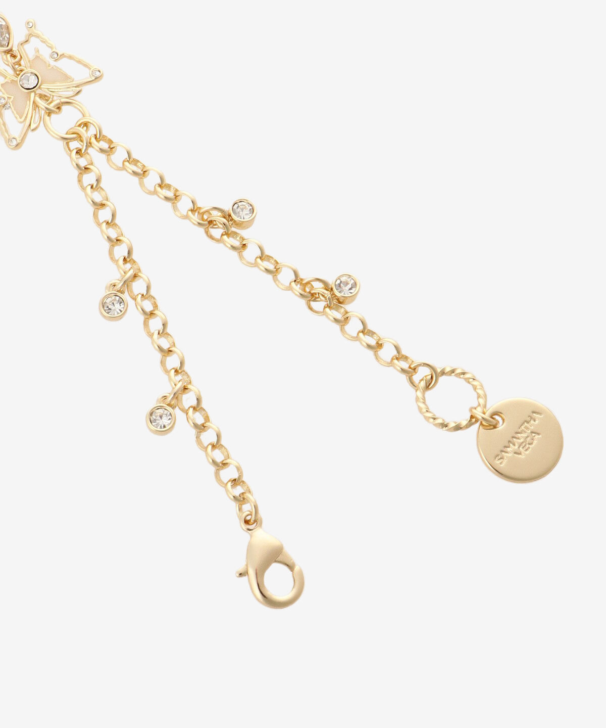 Samantha Vega「バタフライバッグチャーム」|チャーム・キーホルダー|