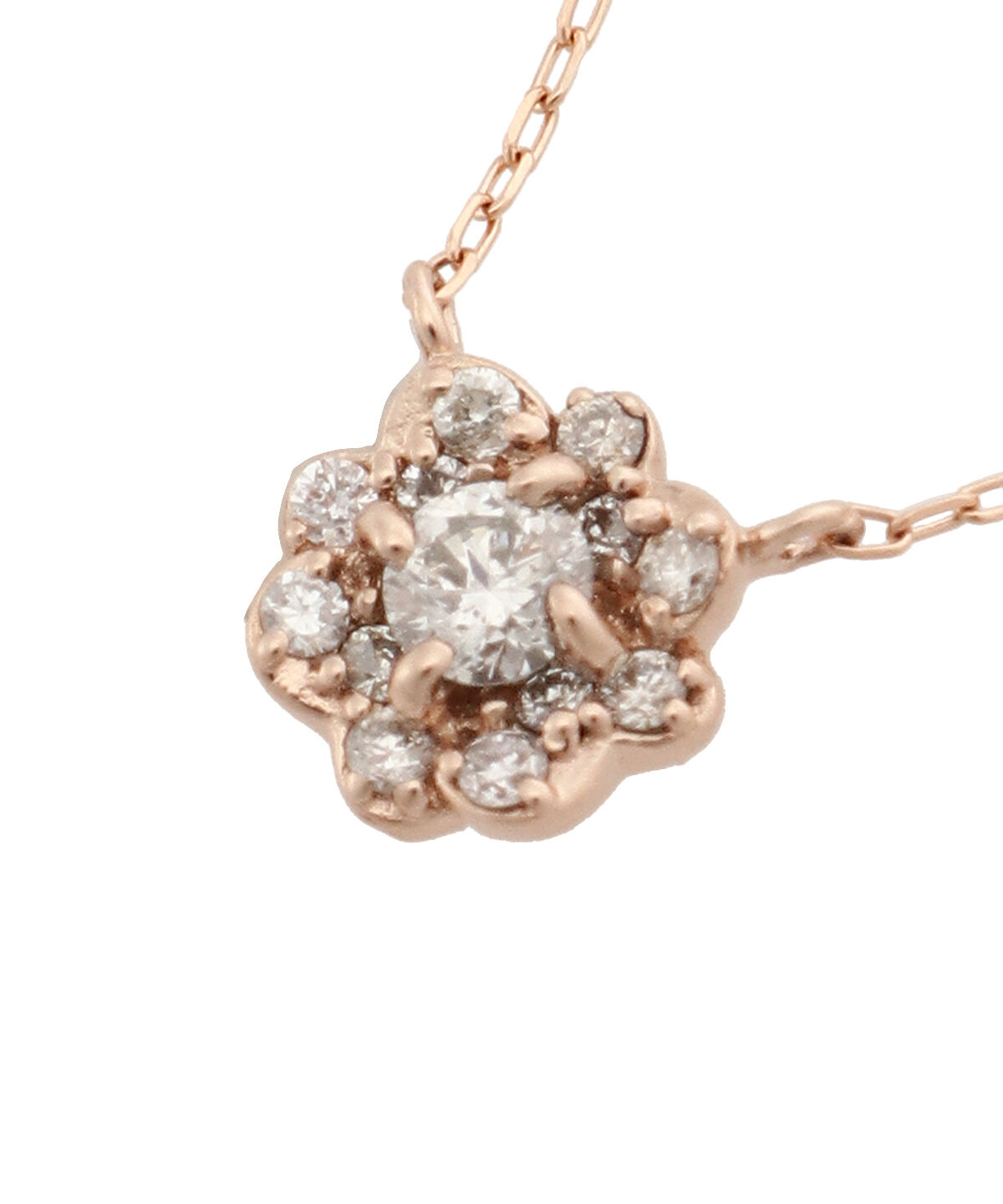 Samantha Tiara「K18PG パーフェクトフラワーネックレス(中)」|ネックレス|