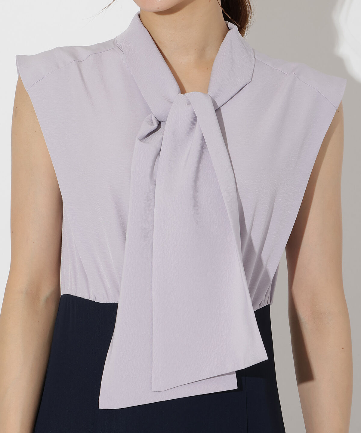 アンドクチュール「ボウタイ付きマーメイドドレス」|ドレス|