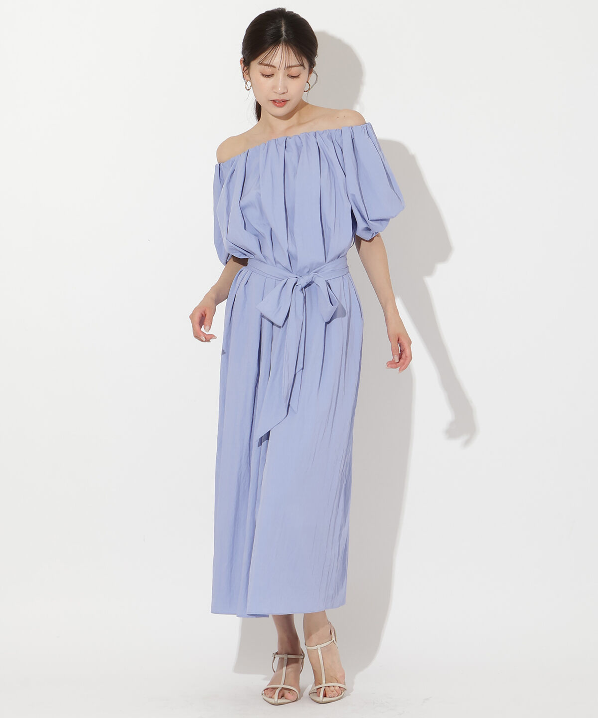 アンドクチュール「ケープスリーブワンピース」|ワンピース|