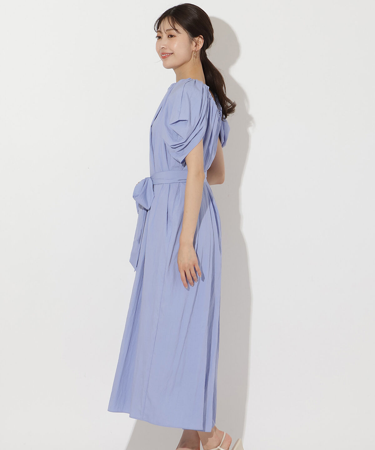 アンドクチュール「ケープスリーブワンピース」|ワンピース|