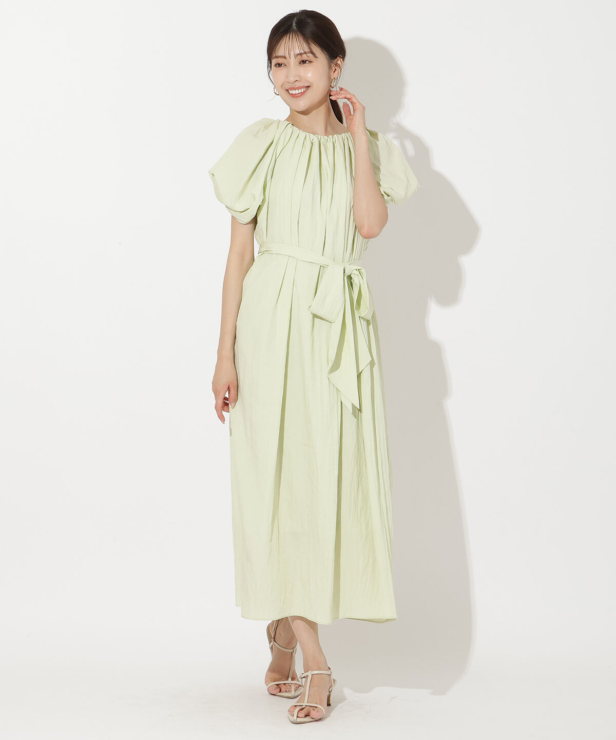 アンドクチュール「ケープスリーブワンピース」|ワンピース|