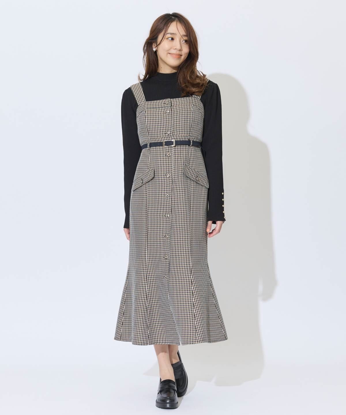 アンドクチュール「ジャガードジャンスカ」|ワンピース|