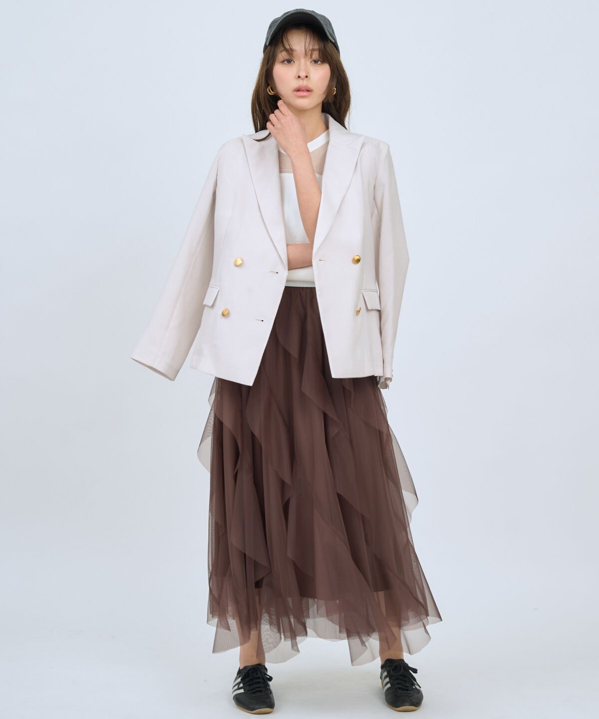 アンドクチュール「シアーテーラードジャケット」|テーラードジャケット|