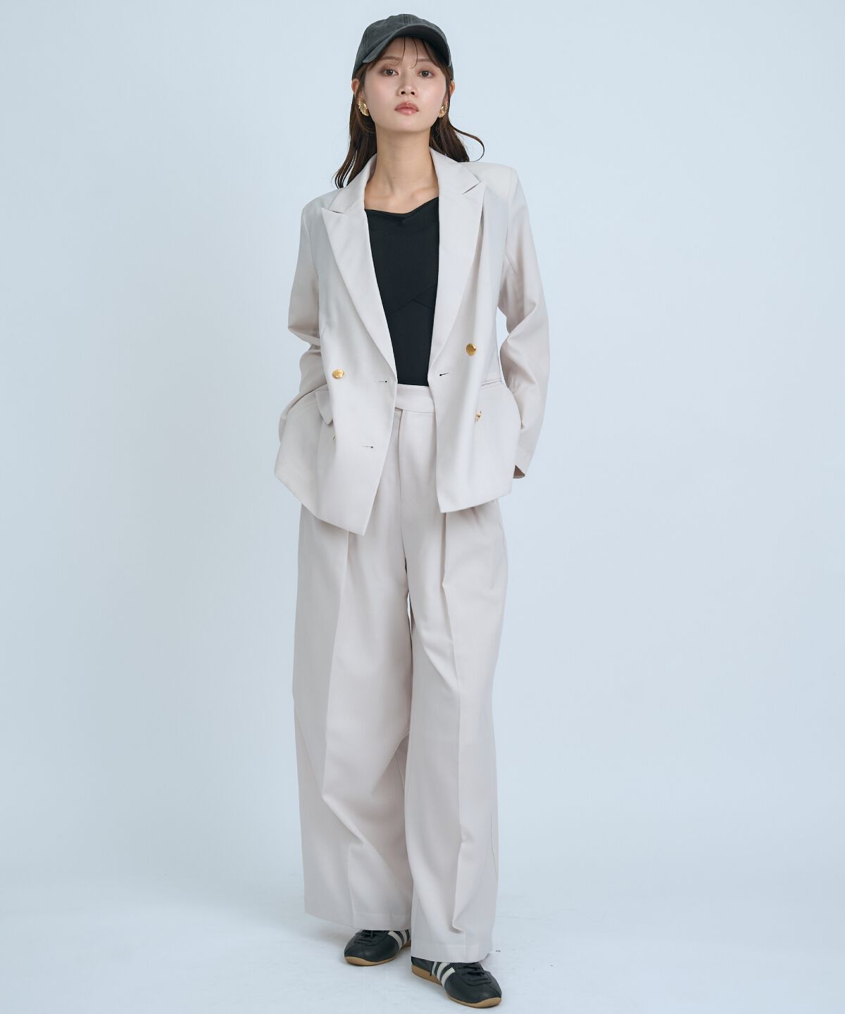 アンドクチュール「シアーテーラードジャケット」|テーラードジャケット|