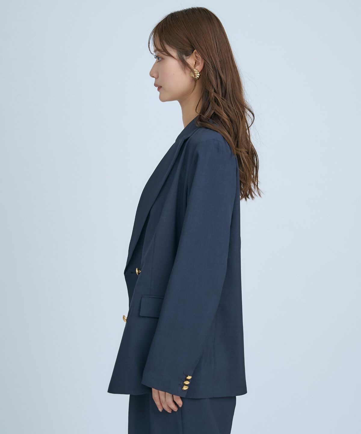 アンドクチュール「シアーテーラードジャケット」|テーラードジャケット|