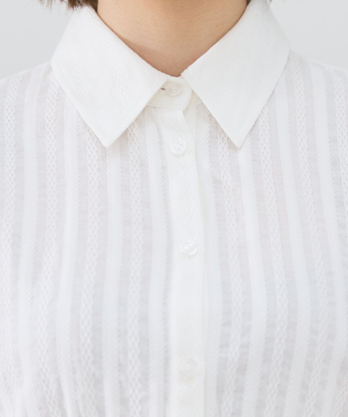 REDYAZEL「フレアペプラムシャツ」|シャツ・ブラウス|