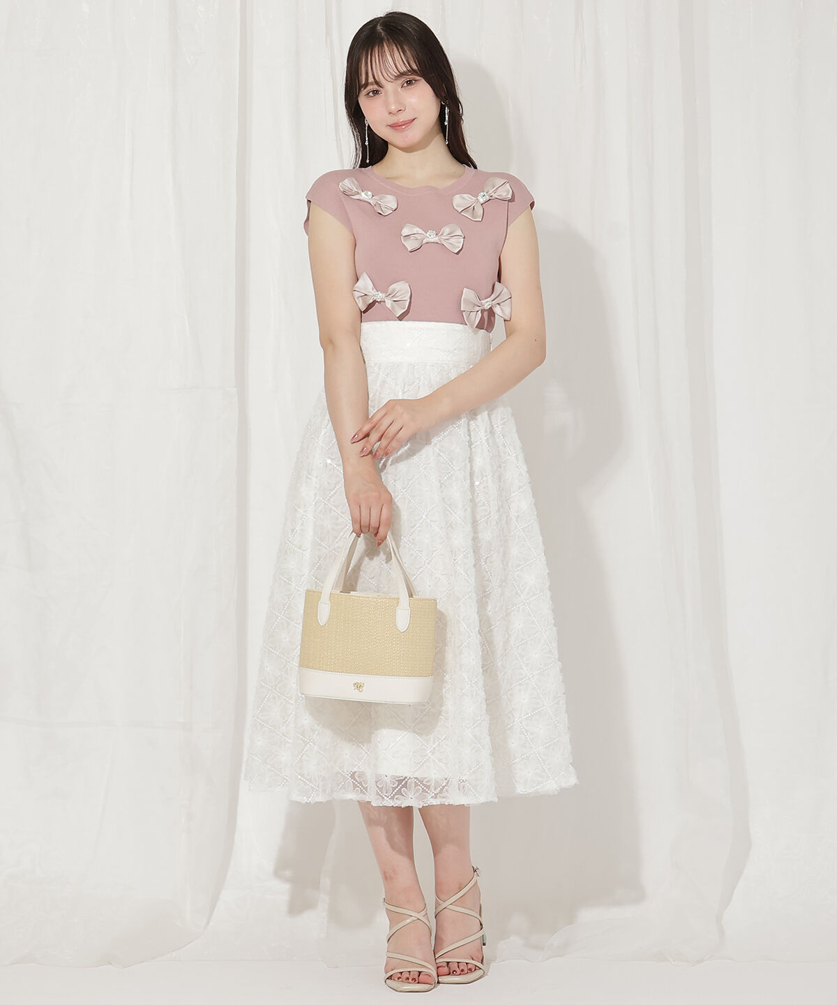 WILLSELECTION「ランダムサテンリボンプルオーバー」|Tシャツ・カットソー|