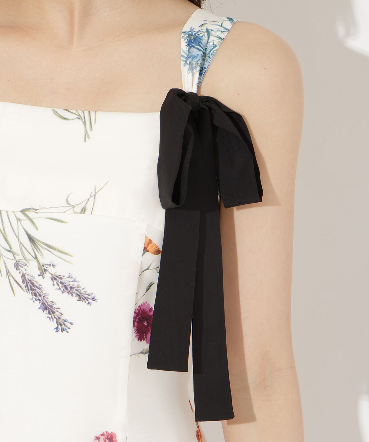 WILLSELECTION「ボタニカルフラワーシアーワンピース」|ワンピース|