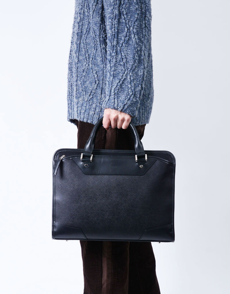 master-piece「AVENUE 2WAYブリーフケースM」|ビジネスバッグ|クロ