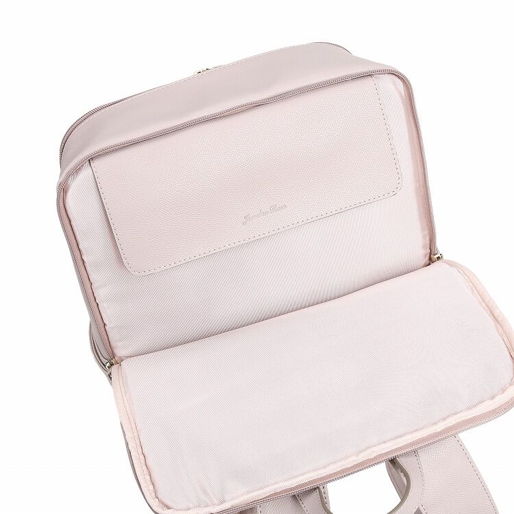 Jewelna Rose「ジュエルナローズ リモハピ2 リュックサック 合皮 B4 PC収納 通勤 リモートワーク 15.6インチ 10965」|リュック|