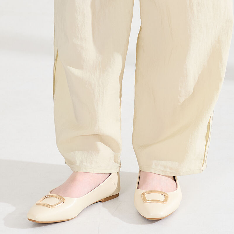 WA Oriental TRaffic「●2026春夏新作●ゴールドモチーフフラットパンプス/62109」|パンプス|