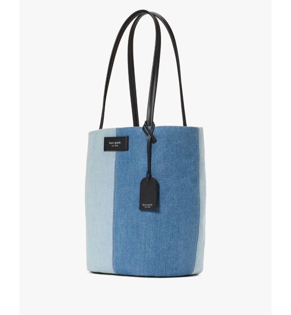 kate spade new york「オン パーパス デニム ラージ トート バッグ」|トートバッグ|