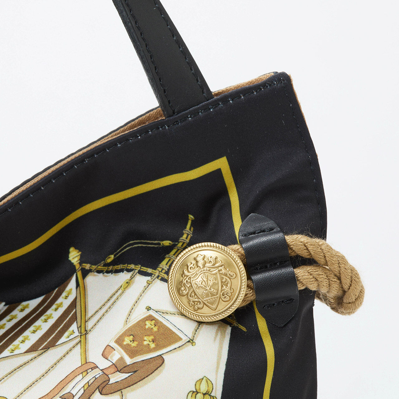 TOPKAPI BREATH「【TREASURE TOPKAPI】マイルドサテン スカーフ柄 トートバッグ」|トートバッグ|