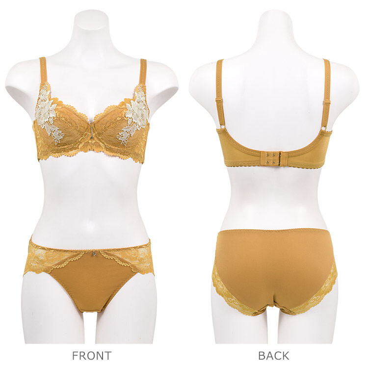 intesucre「アンテシュクレ 脇高ブラ Premium ブラセット E-G/65-80 IBT326」|インナー|