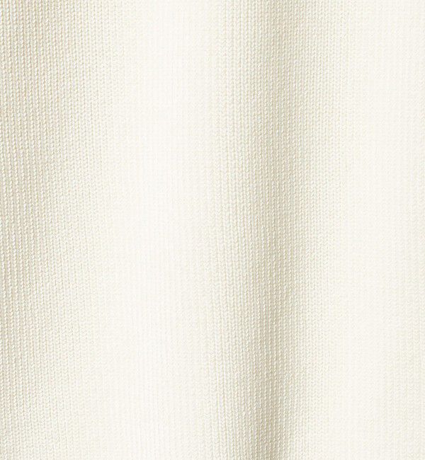 UNITED ARROWS「コットン/ポリエステル アゼ クルーネックニット」|ニット・セーター|