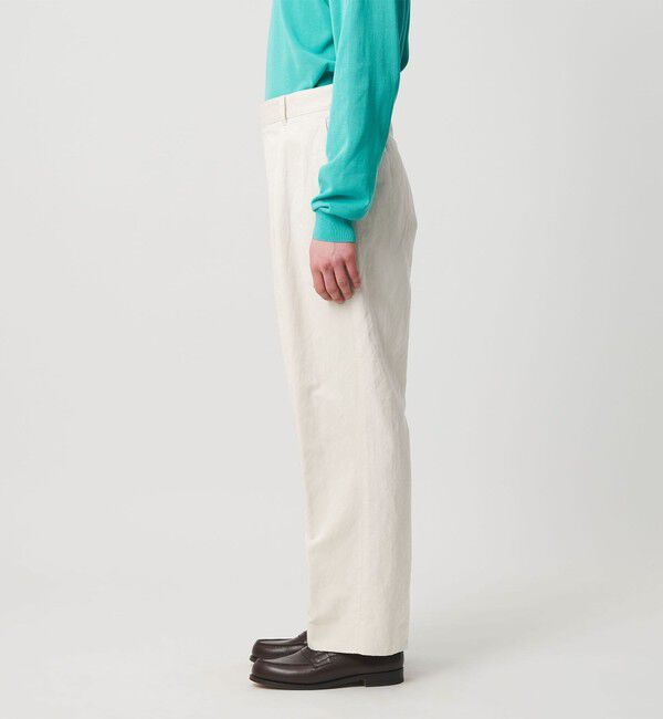 UNITED ARROWS「ラミーブレンド 2プリーツ ニドムチノ 「SLOW &　」」|チノ|