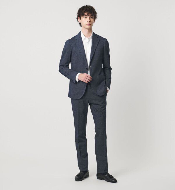 UNITED ARROWS「ツイル シングル 2ボタン テーラードジャケット COMFORT EASY-MODEL ストレッチ」|テーラードジャケット|