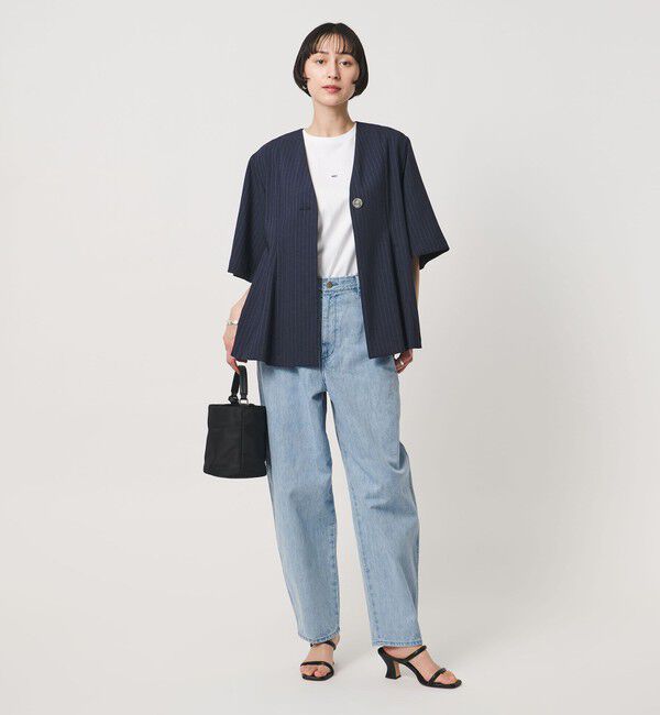 UNITED ARROWS「カーブ デニムパンツ」|デニム|