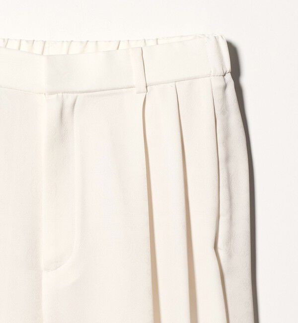 UNITED ARROWS「バンダナ 2タック ワイドパンツ ‐ウォッシャブル‐」|チノ|