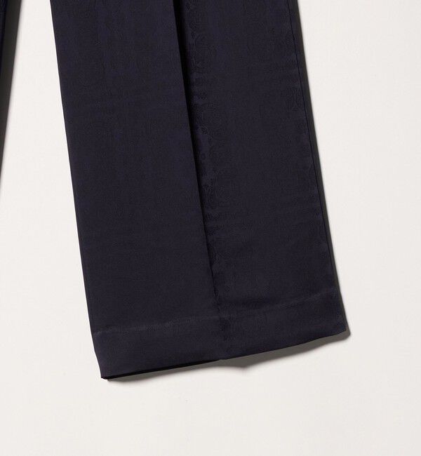 UNITED ARROWS「バンダナ 2タック ワイドパンツ ‐ウォッシャブル‐」|チノ|