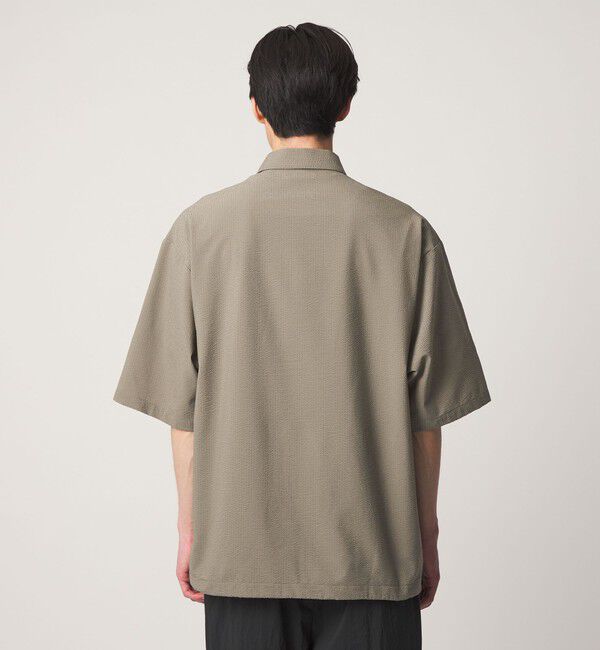 UNITED ARROWS「DotAir ドットエア サッカー ヘムコード ポロシャツ　吸水速乾」|ポロシャツ|