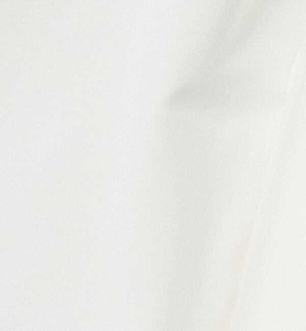 UNITED ARROWS「スカラップ フリル ブラウス ‐はっ水 UVカット 防しわ ウォッシャブル‐」|シャツ・ブラウス|