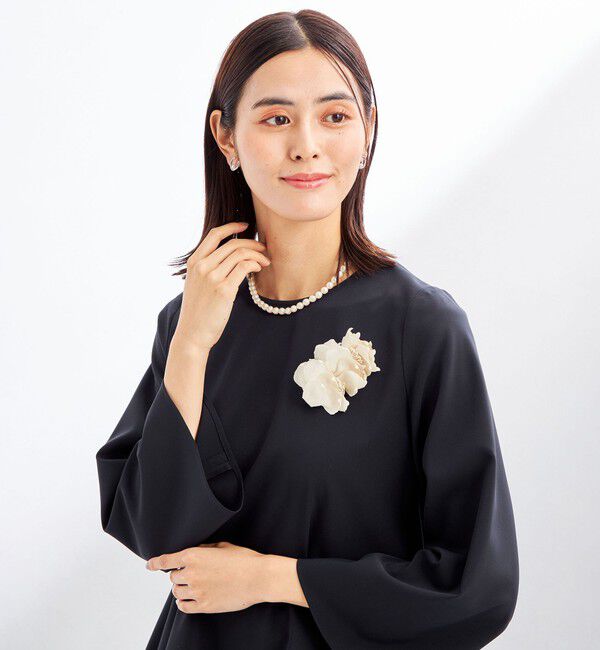 UNITED ARROWS green label relaxing「フラワーミックス コサージュ」|ブローチ・コサージュ|